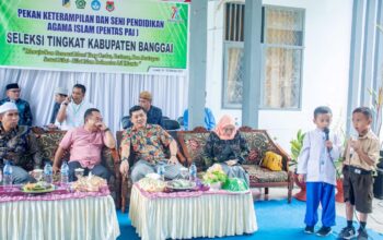Syafrudin Buka Pentas PAI Tingkat Kabupaten Banggai