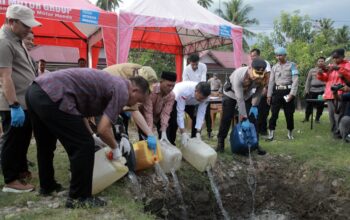 Polres Parimo Musnahkan Miras Hasil Operasi Pekat 2024